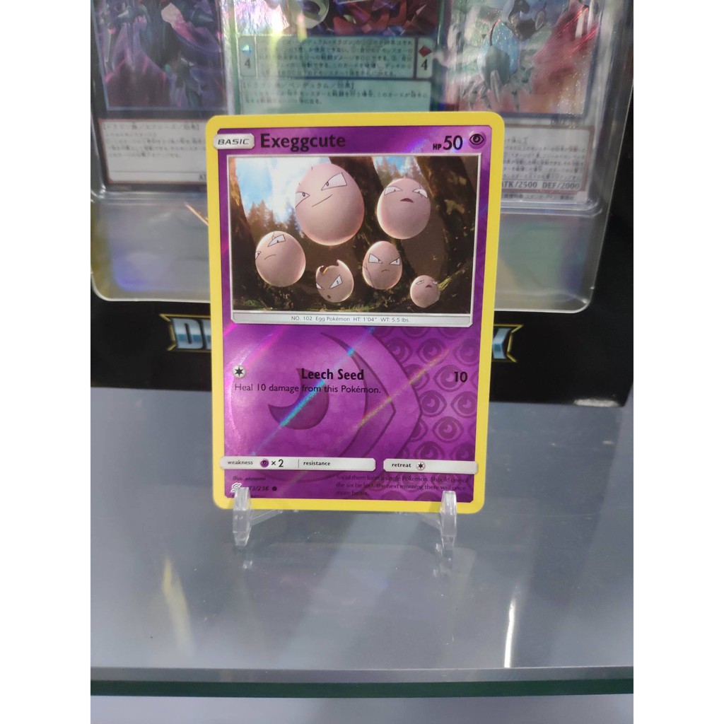 [ Dưa Hấu Yugioh ] Lá bài thẻ bài Pokemon Exeggcute