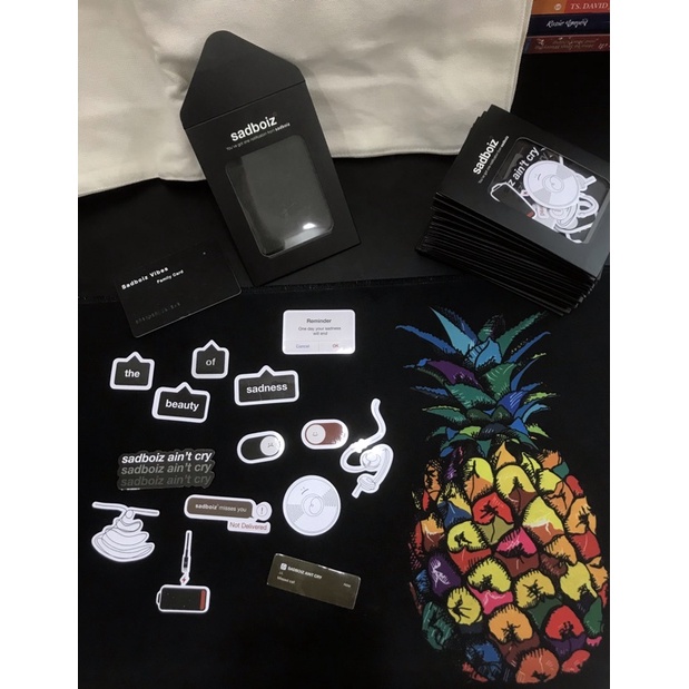 SADBOIZ STICKER SET, Phụ kiện Set Nhãn Dán