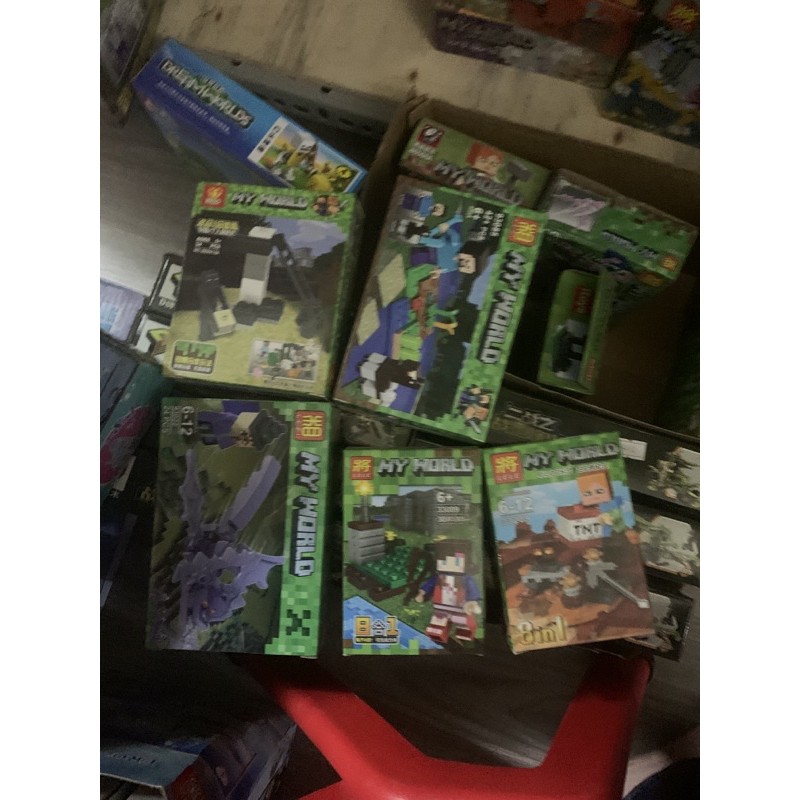 20 hộp lắp ráp myworld minecraft
