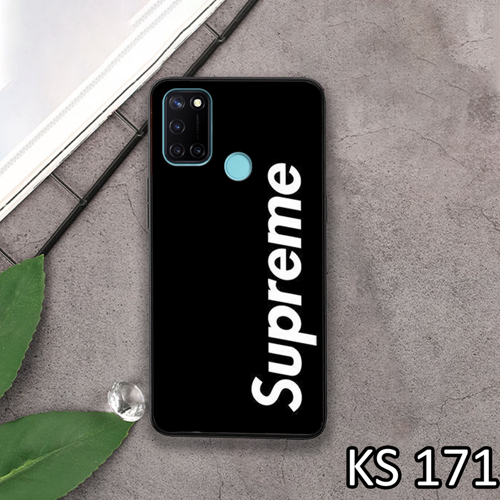 [Sale] Ốp lưng  Realme C11-2020/Realme C11-2021/Realme C12/Realme C15/Realme C17 in hình logo ŞUPŘĒMĚ cực sang trọng