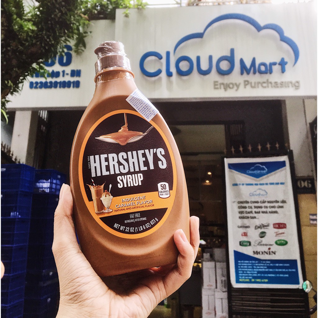 Sirô Caramel hiệu Hershey’s – 623g