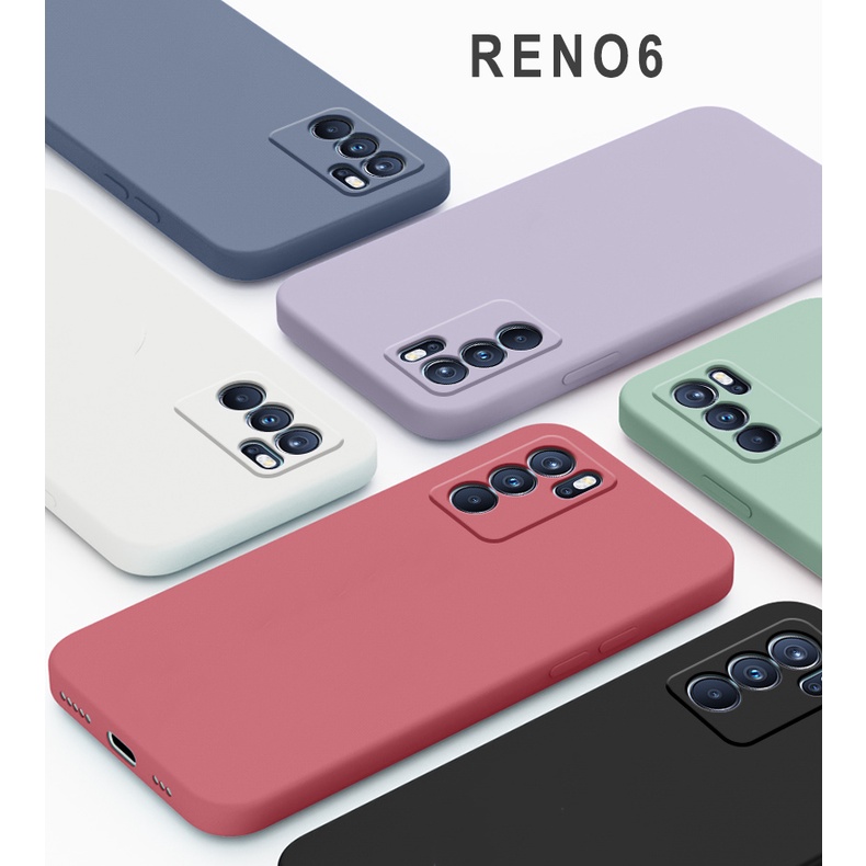 Ốp lưng Oppo Reno 6 Reno 6z - 5g A16, ốp oppo chống bẩn bảo vệ camera