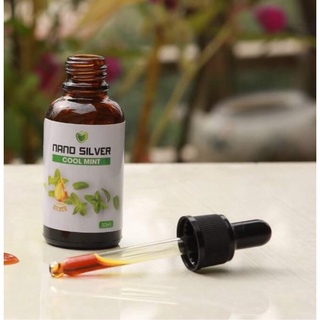 Dung dịch sát khuẩn tại mũi họng Nano Silver cool mint hương bạc hà