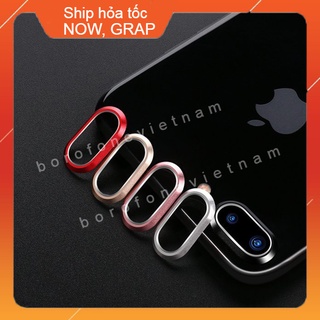 [COMBO CỰC RẺ] Viền Kim Loại Bảo Vệ Camera IPhone 7PL/8PL (Viền Camera, Dust Plug, Phím Home)
