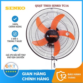 ⚡HÀNG CHÍNH HÃNG - GIAO HỎA TỐC⚡ Quạt treo 2 dây CN Senko sải cánh 40cm 47W - TC16 (giao màu ngẫu nhiê