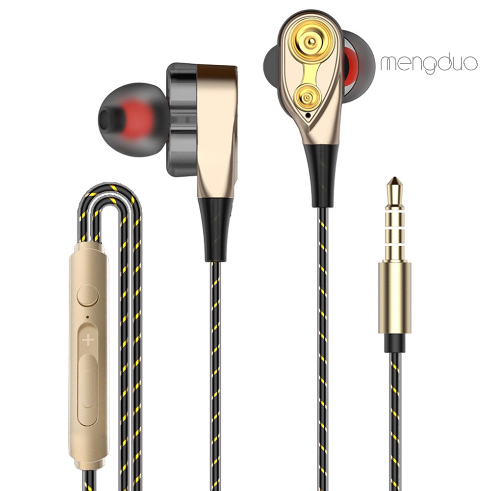 Tai Nghe Nhét Tai Jack 3.5mm Bass Trầm Có Micro Tiện Dụng