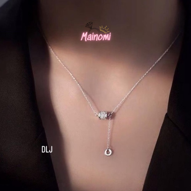 Dây chuyền nữ, thiết kế mới lạ độc đáo, thu hút ánh nhìn Mainomi Shop Bạc Xinh