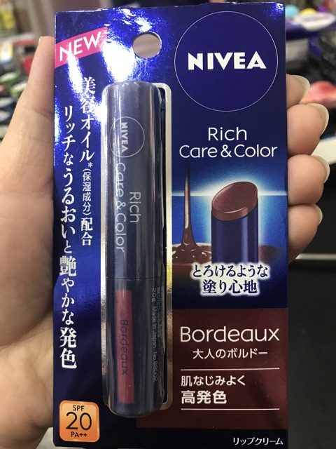 Son dưỡng Nivea của Nhật