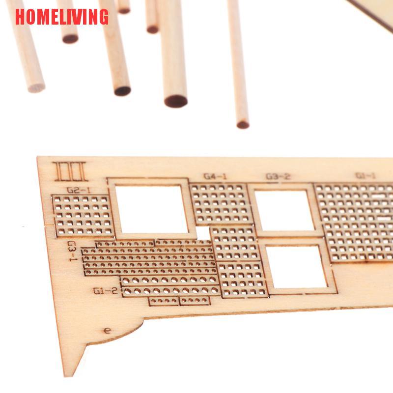 Mô Hình Thuyền Buồm Bằng Gỗ Tỉ Lệ 1: 100 Dùng Trang Trí DIY