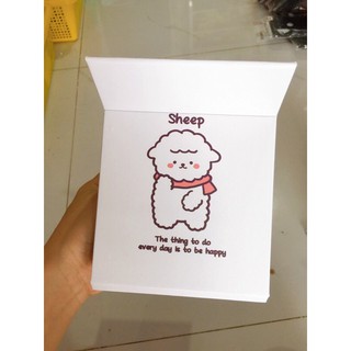 Gương gấp chibi để bàn