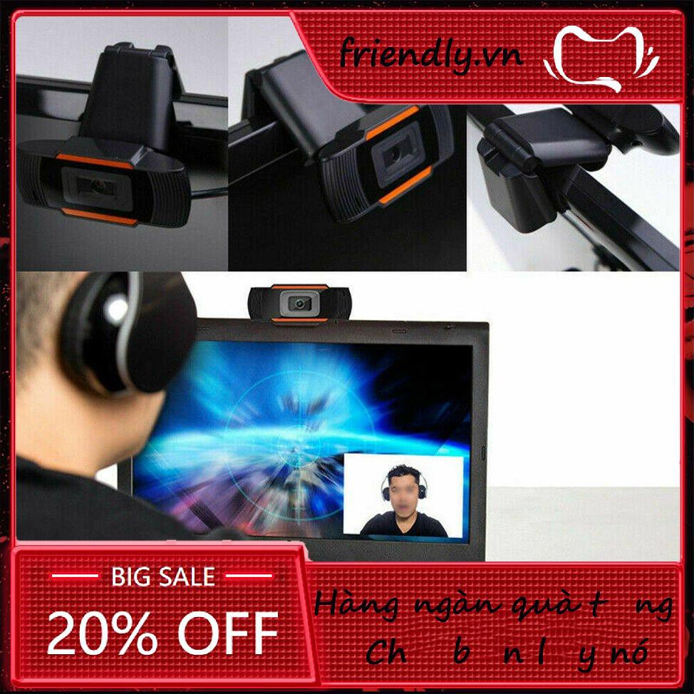 Webcam Usb 2.0 Hd 5mp Kèm Micro Xoay Được | BigBuy360 - bigbuy360.vn