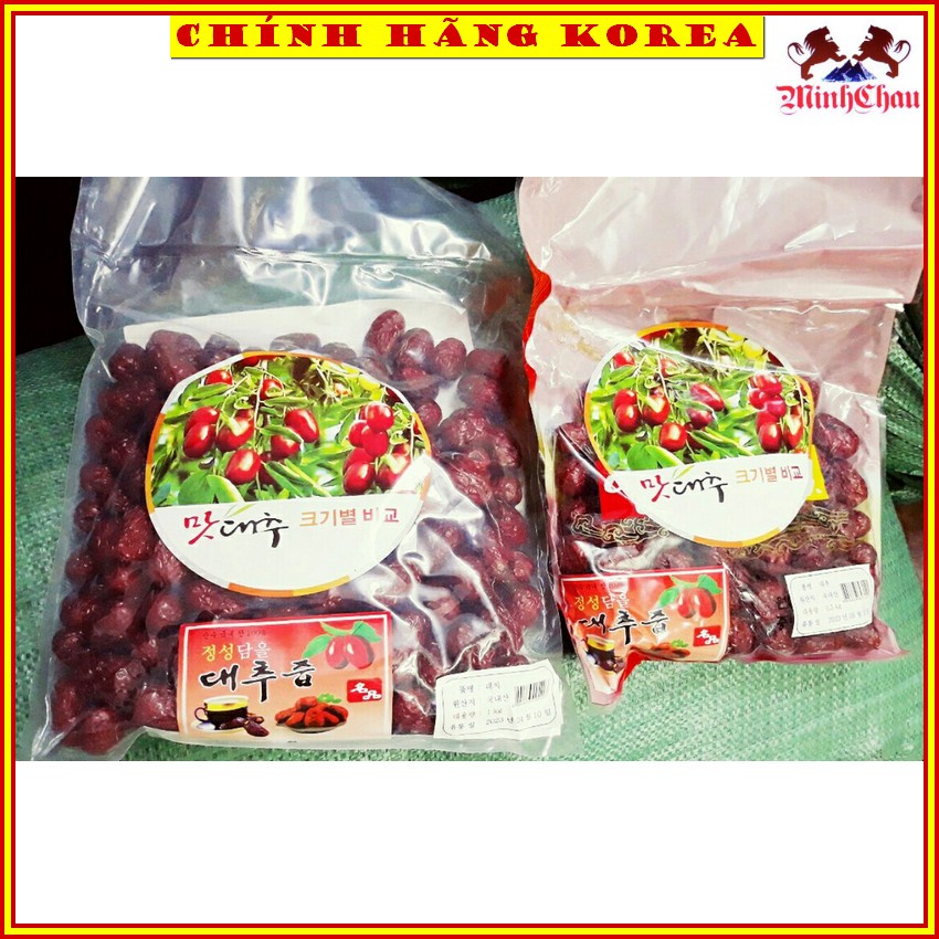 Táo Đỏ Sấy Khô Hàn Quốc, Túi 500gr - Táo Đỏ Hàn Quốc Loại 1 - minhchau