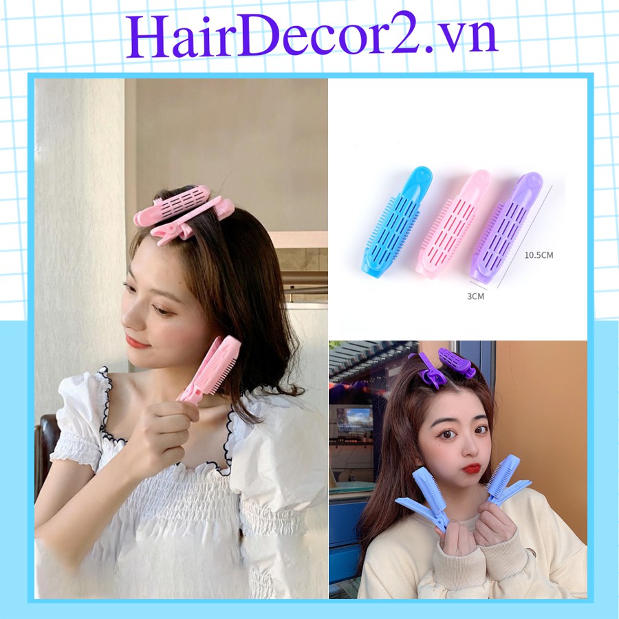 Lô uốn tóc xoăn phong cách Hàn Quốc xinh xắn dành cho nữ