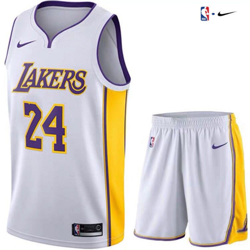 ▽☂☃Áo thi đấu NBA Lakers, số 23 của bóng rổ James 24 Kobe, có thể tùy chỉnh