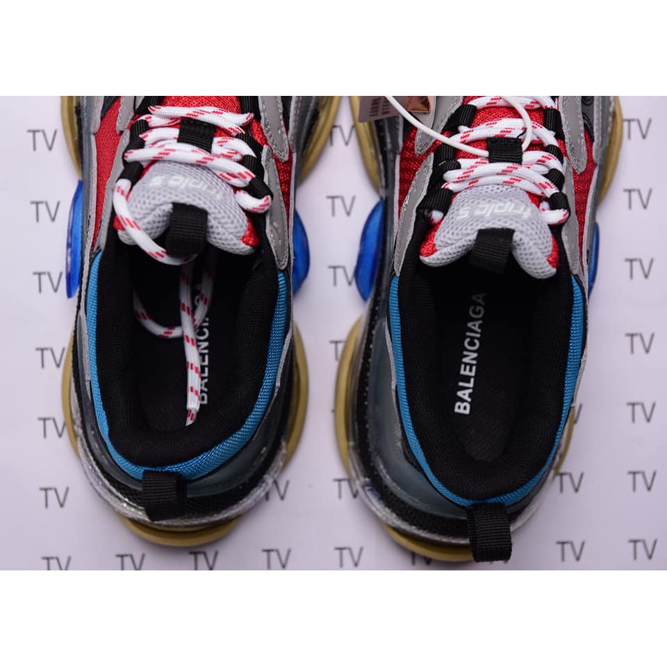 Giày Balen Đế Khí Cao Cấp Xanh Đỏ