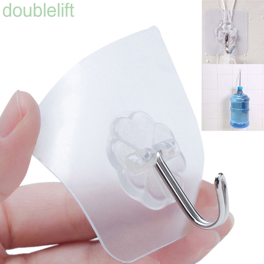 Set 2 móc treo đồ dùng nhà tắm gắn tường tiện dụng