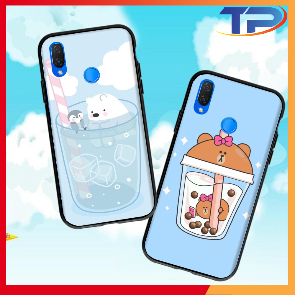 Ốp lưng Huawei Nova 7i / 5T / 4 / 3i / 3e / 2i / Y6P / Y6 Prime hình Ly Trà Sữa Cute 04