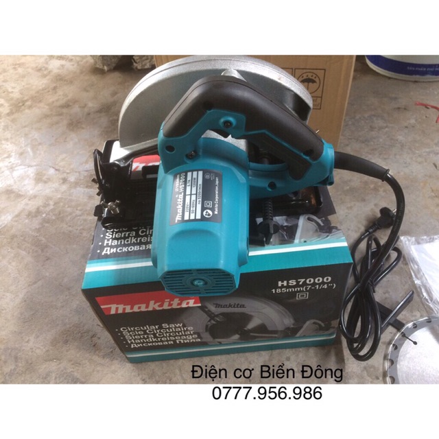 Máy cưa gỗ 🌈 FREESHIP🌈 Máy cưa dĩa MAKITA HS 7000-185mmvới công suất 1200W mạnh mẽ, cưa nhiều loại gỗ khác nhau...