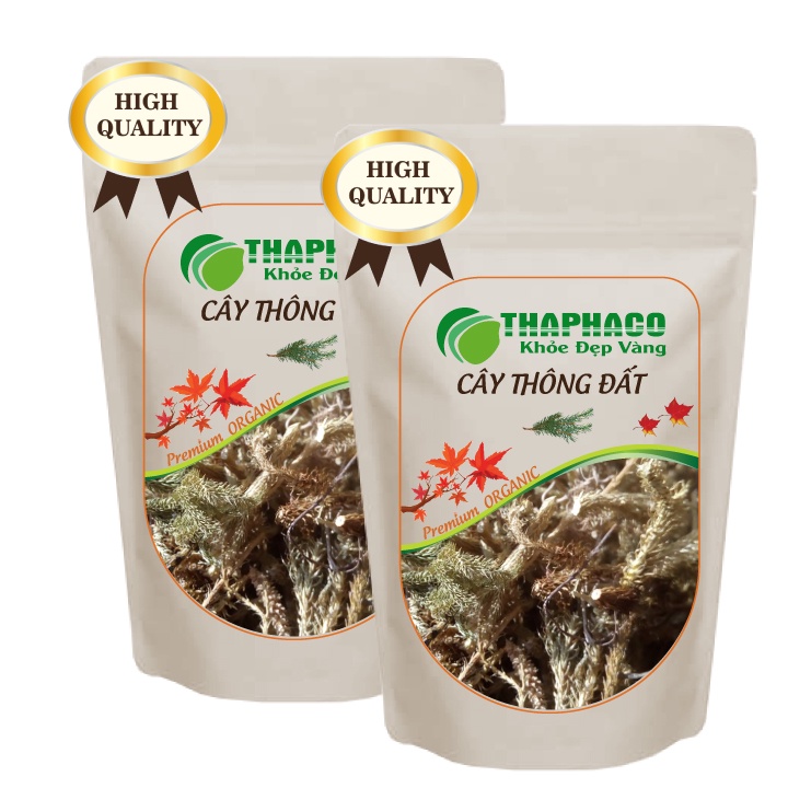 Cây Thông Đất Khô Nguyên Chất - Túi Zip 100gram - Hàng Loại 1 - THAPHACO