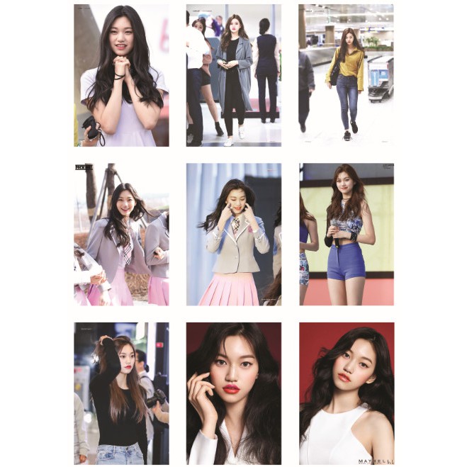 Lomo card ảnh thành viên Weki MeKi - Kim Doyeon full 81 ảnh