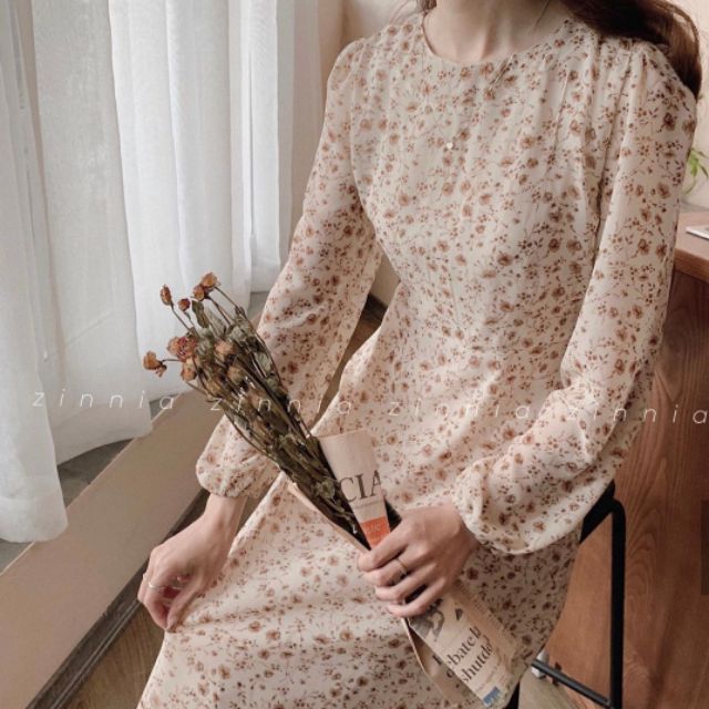 Váy hoa nhí dáng dài 2 lớp One Boutique | BigBuy360 - bigbuy360.vn