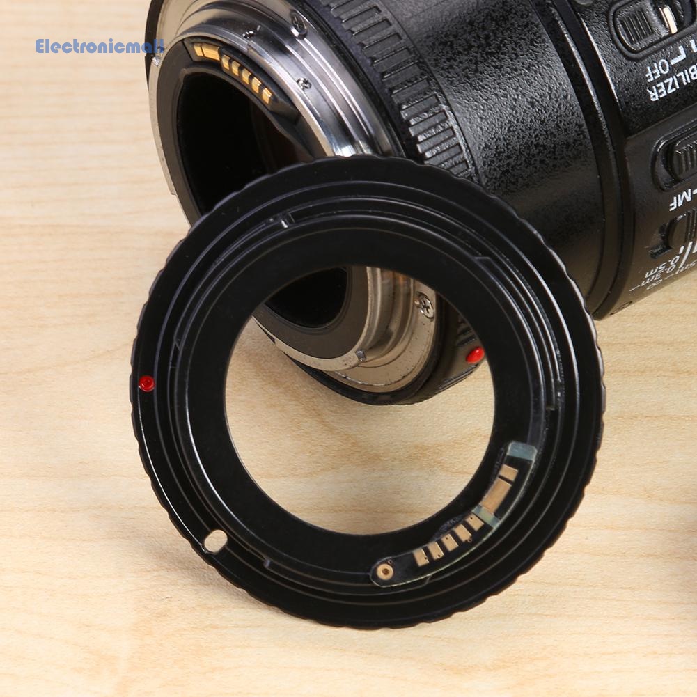 Vòng chuyển đổi M42-EOS chip điện tử 3 AF M42 sang EOS cho camera
