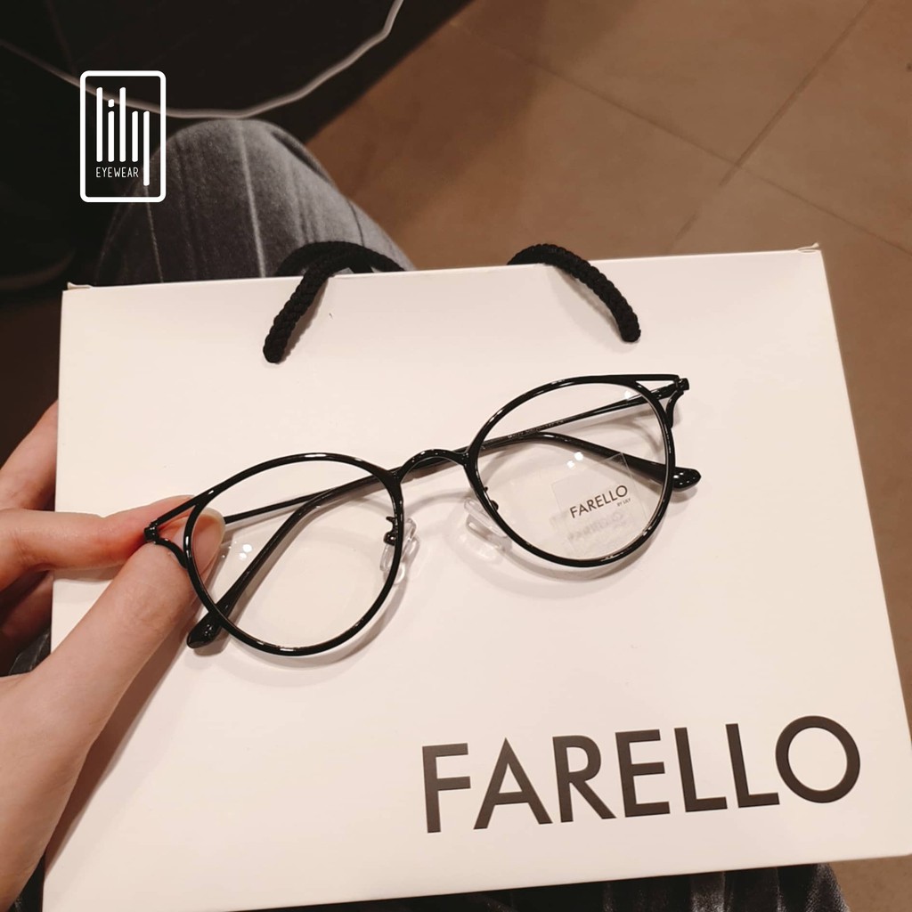 Gọng kính cận nữ Lilyeyewear kim loại, mắt mèo, nhiều màu - Y90029 | BigBuy360 - bigbuy360.vn