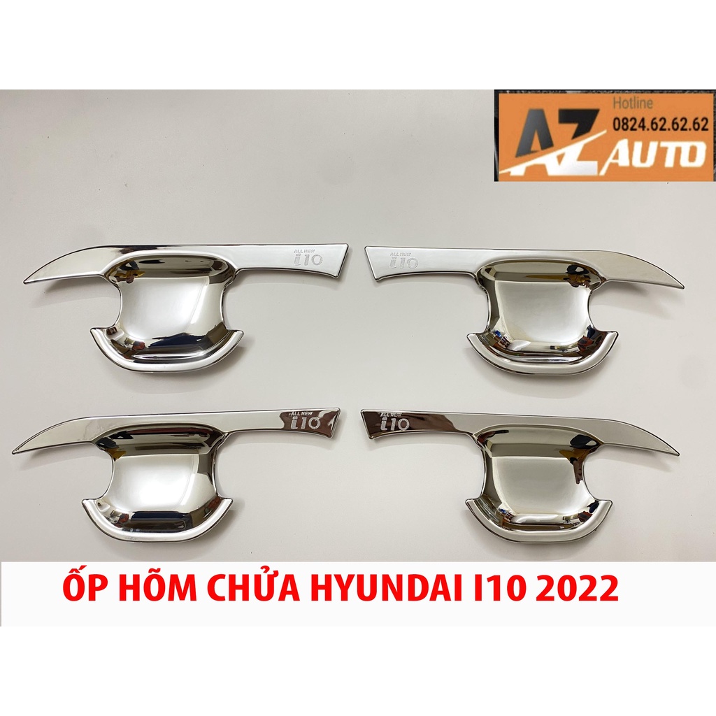 Ốp tay nắm, hõm cửa xe Hyundai Grand i10 đời 2021-2022