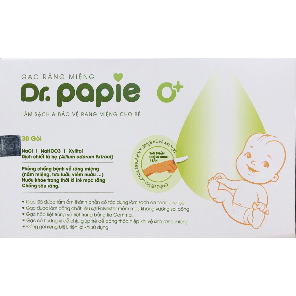 Gạc răng miệng Dr.Papie