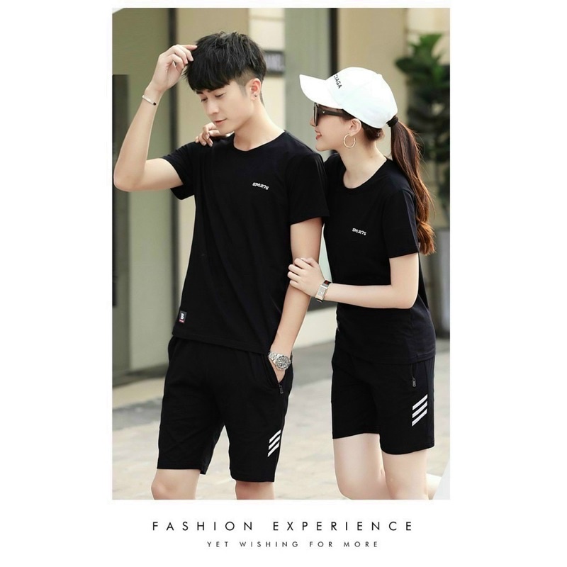 Bộ Thể Thao Sport Chất Thun Lạnh Co Giãn Mặc Nhà Dạo Phố