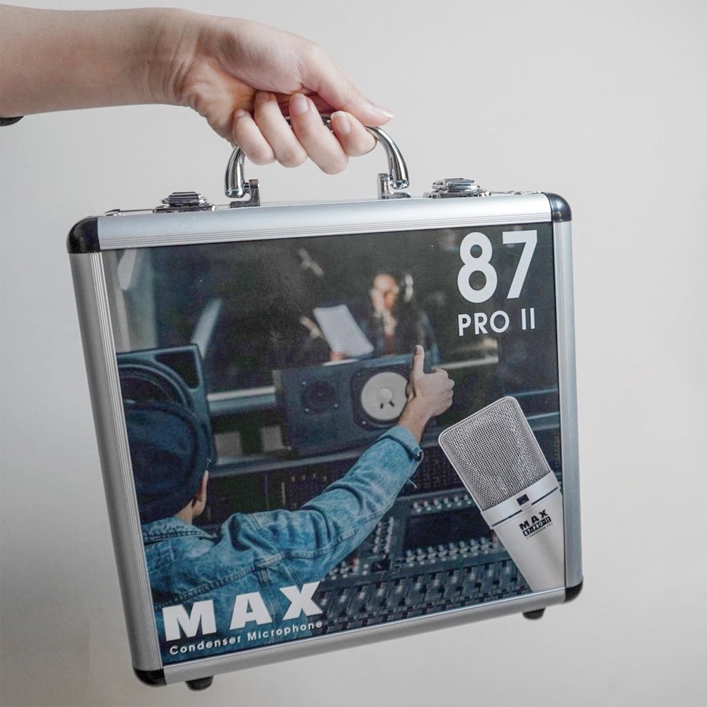 Micro thu âm MAX 87 Pro 2 - Micro thu âm cho phòng thu