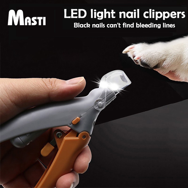 MASTI Kềm Cắt Móng Có Đèn Led Cho Thú Cưng Tiện Dụng LI0259