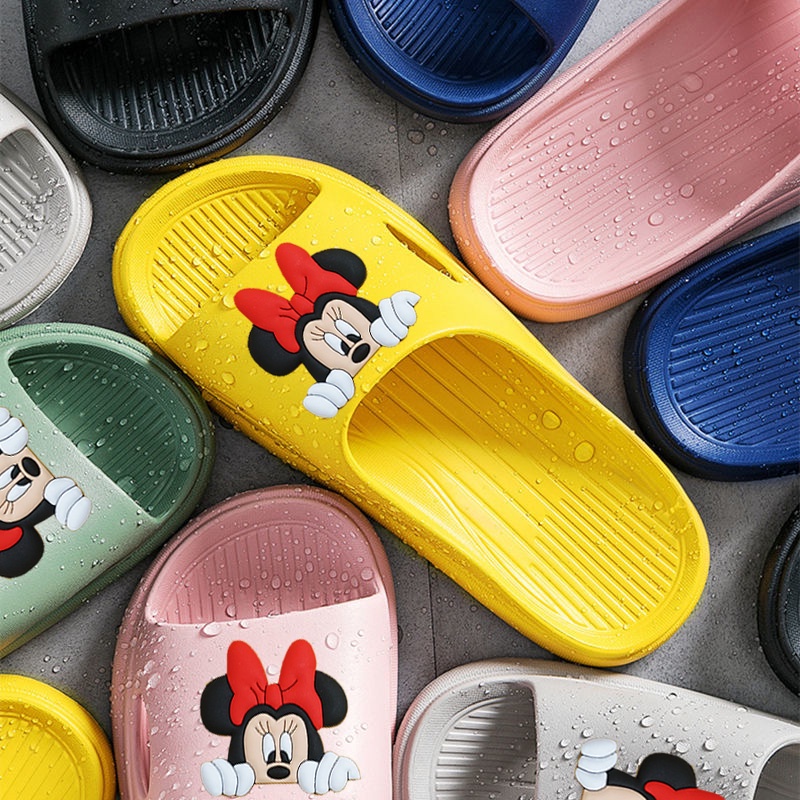 Dép Đi Trong Nhà Tắm Đế Mềm Chống Trượt Thời Trang Mùa Hè Cho Cặp Đôi