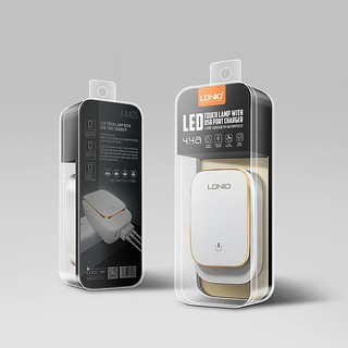 Cốc Sạc Nhanh 4 Cổng USB Có Đèn LED