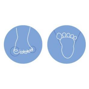 Giầy búp bê mát-xa chân cho bé Nơ trắng/đen viền hoa Chicco