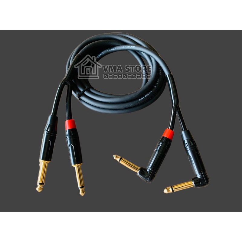 Dây jack tín hiệu âm thanh chuẩn Stereo, chuyên dùng cho Organ & Trống Điện, hàng chuẩn tốt || VMA STORE