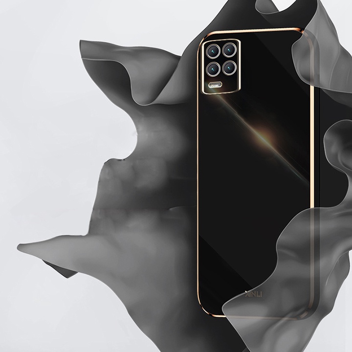 &quot;Ốp lưng Realme 8 5G Cạnh vuông&quot; _Mạ màu viền_Vát Cạnh_Màu sắc sang trọng ,Loại Tốt ,Ôm sát máy TimShop