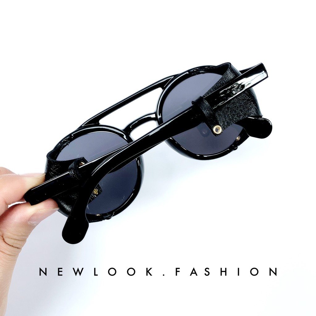 ★ KÍNH TRÒN NAM NỮ KIỂU PHI CÔNG PHỐI DA CAO CẤP CHỐNG BỤI 2 BÊN | BigBuy360 - bigbuy360.vn