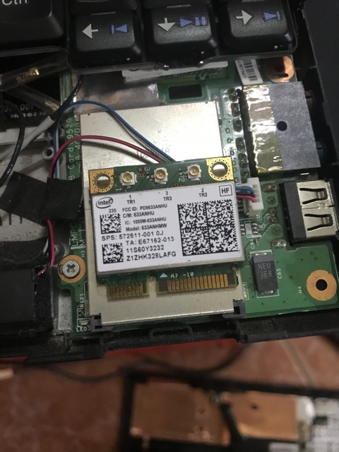 Card wireless lenovo thinkpad x201 wifi n-6300 2 băng tần kép x201 thinkpad lenovo