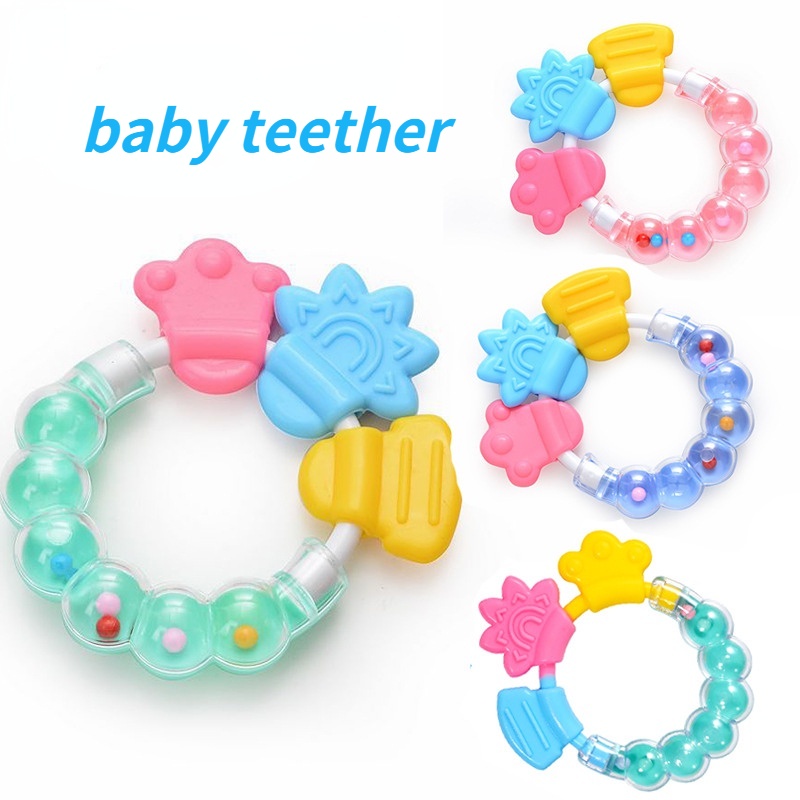 Vòng Tay Đồ Chơi Bằng Silicone Cho Bé Đang Mọc Răng