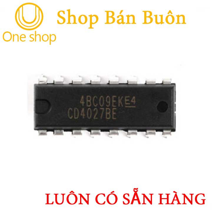 IC Chức Năng CD4027BE DIP16