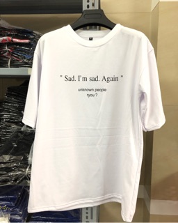 Áo phông nữ SAD AGAIN HARI0919