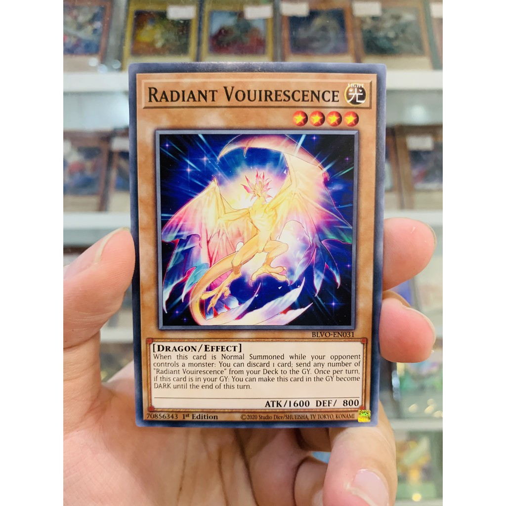 Thẻ Bài YugiOh! Mã BLVO-EN031 - Radiant Vouirescence - Common - 1st Edition