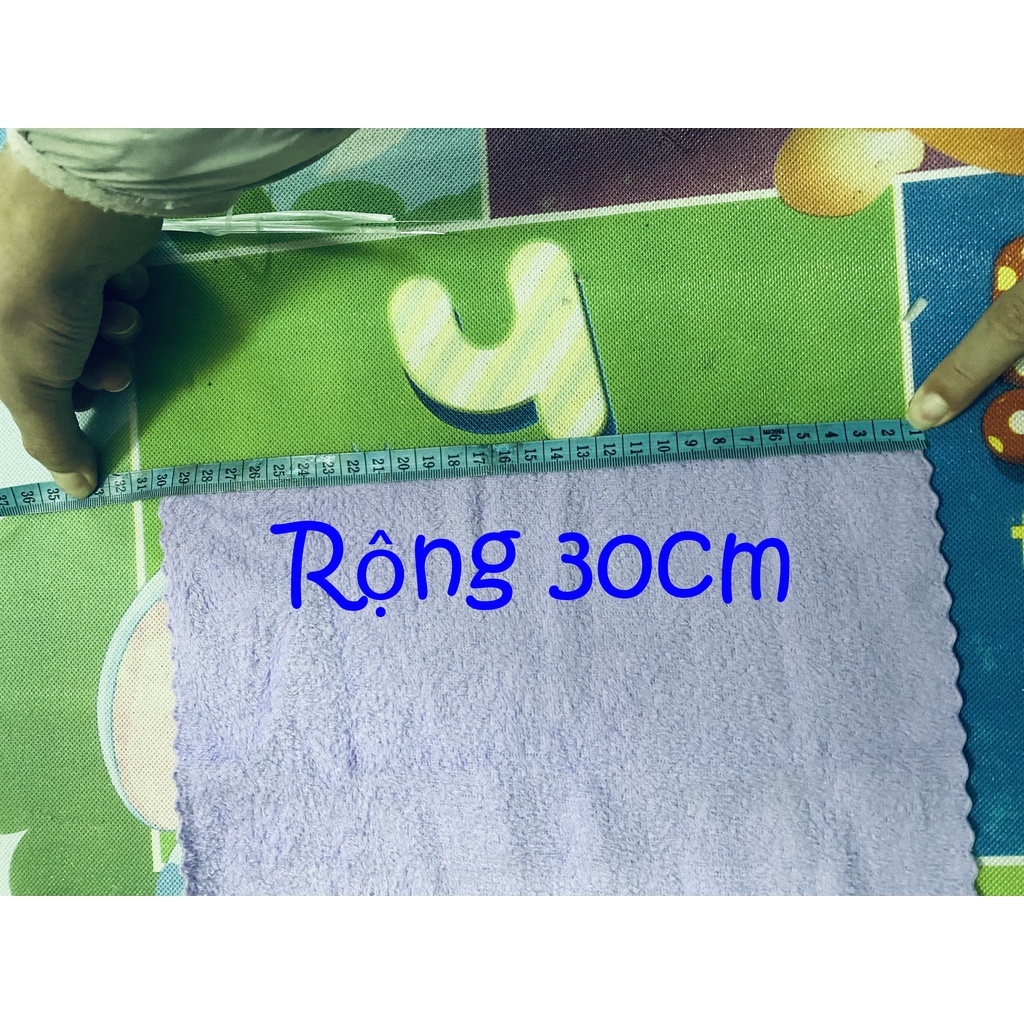 Khăn Mặt Hàn Quốc Siêu Mềm Mại Siêu Thấm Hút 50x30cm- Khăn Mặt Lông Cừu cotton