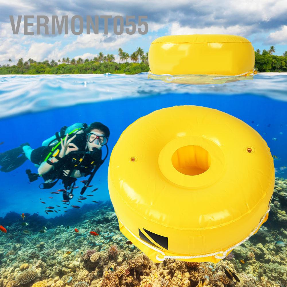 Hàng Hot  Phao tín hiệu biển tự do di động màu vàng  Vermont055  Hàng giao ngay