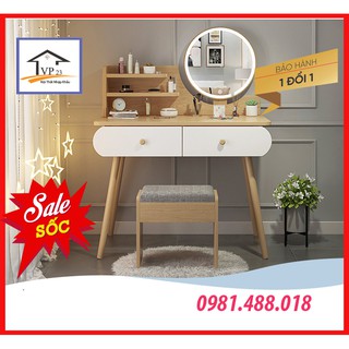 [ SIÊU KHUYẾN MÃI MUA BÀN TẶNG KÈM ĐÔN TRỊ GIÁ 300K ] Bàn Trang Điểm Siêu Rẻ,  Make Up Giá Rẻ Nhập Khẩu