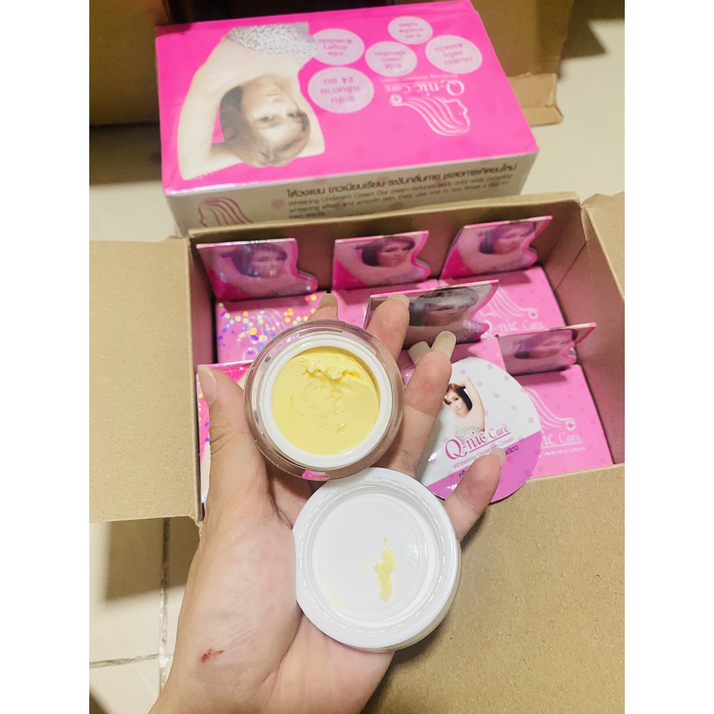 KEM DƯỠNG GIẢM THÂM NÁCH Q-NIC CARE WHITENING UNDERARM CREAM THÁI LAN