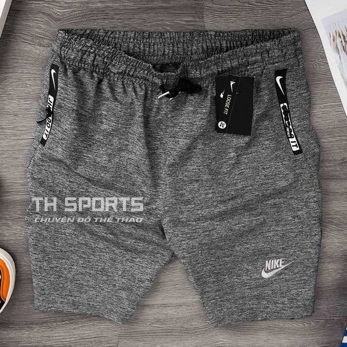 Quần Đùi Nam Thể Thao Cao Cấp Just Do It Chất Thun Cotton Thể Dục Thể Thao Tập Gym - TH Sports