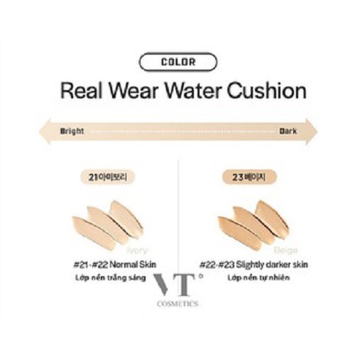 [PHẤN NỀN VT BT21] VT BT21 REAL WEAR WATER CUSHION | BigBuy360 - bigbuy360.vn