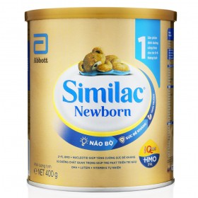 [CHÍN H HÃNG]Sữa bột Similac Newborn IQ (HMO) 400g (0-6 tháng)